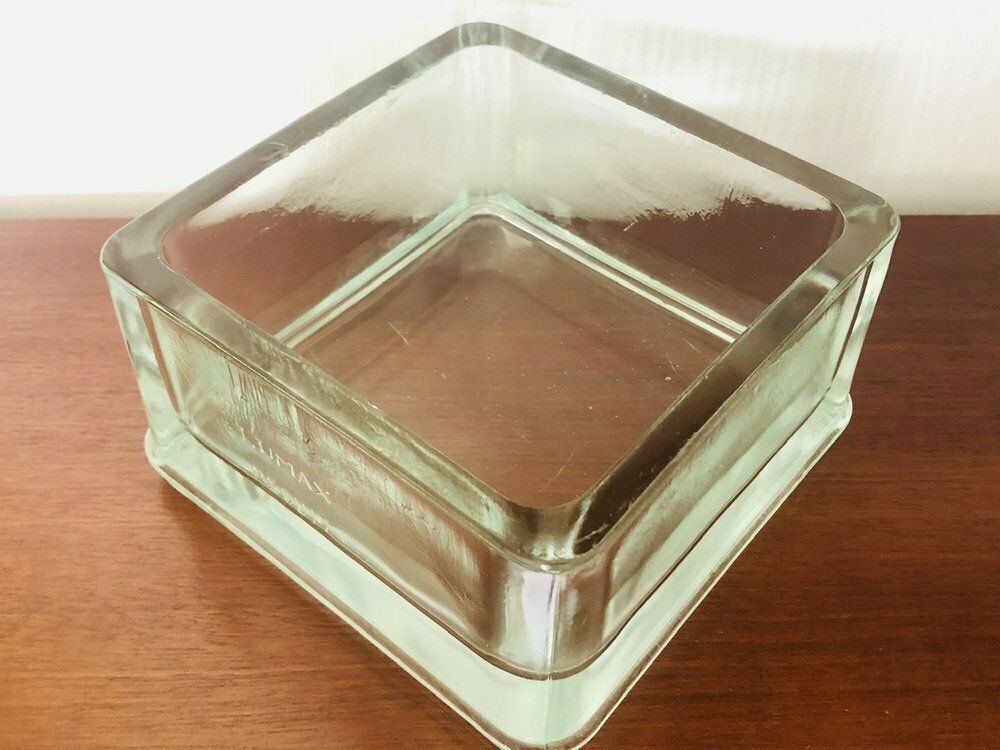 Mid Century Lumax Ashtrays By Charlotte Perriand, Le Corbusier Set Of 2 photo for sale