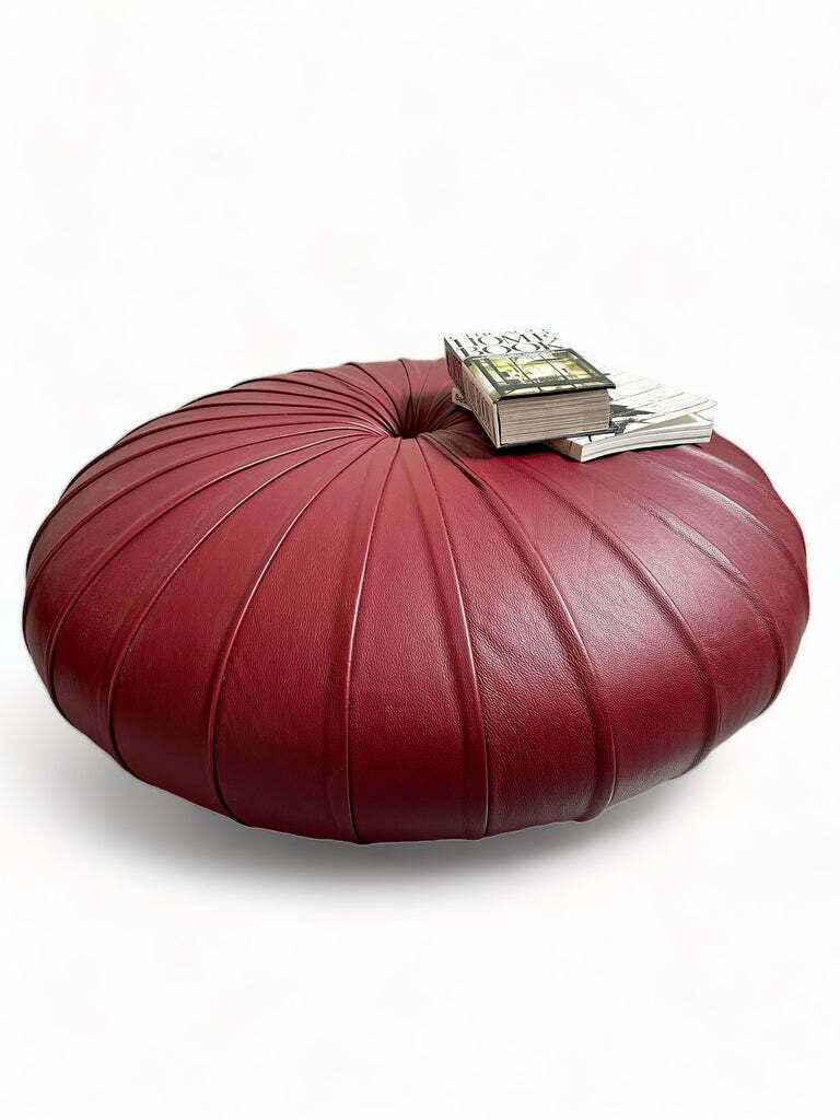 Rare Pair Of Esedra Seat/Poufs Designed By Monica Förster (Designer Of The Year) Whose Works Have Been Exhibited In Museums & Institutions Including M