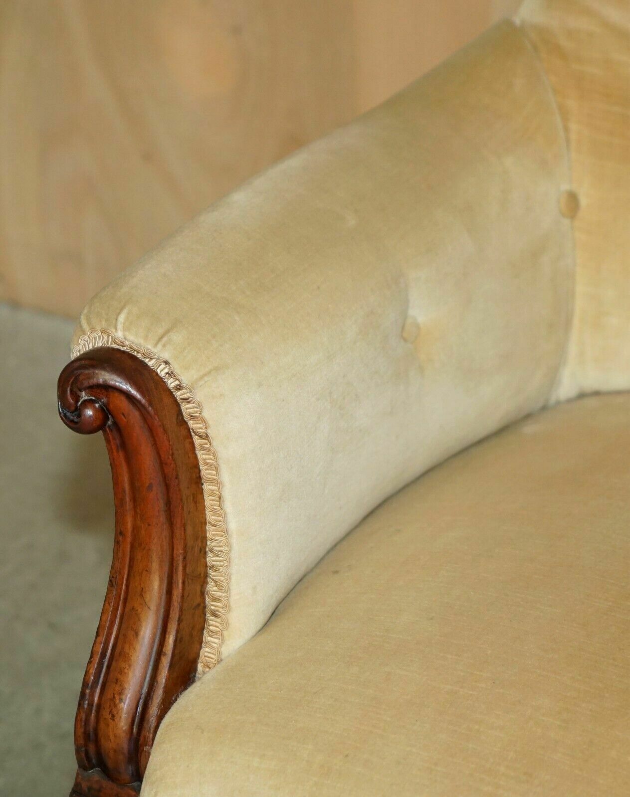 photo for sale Important Pair Of Royal Stamped Johnstone & Jeanes Crown Estate Made Armchairs