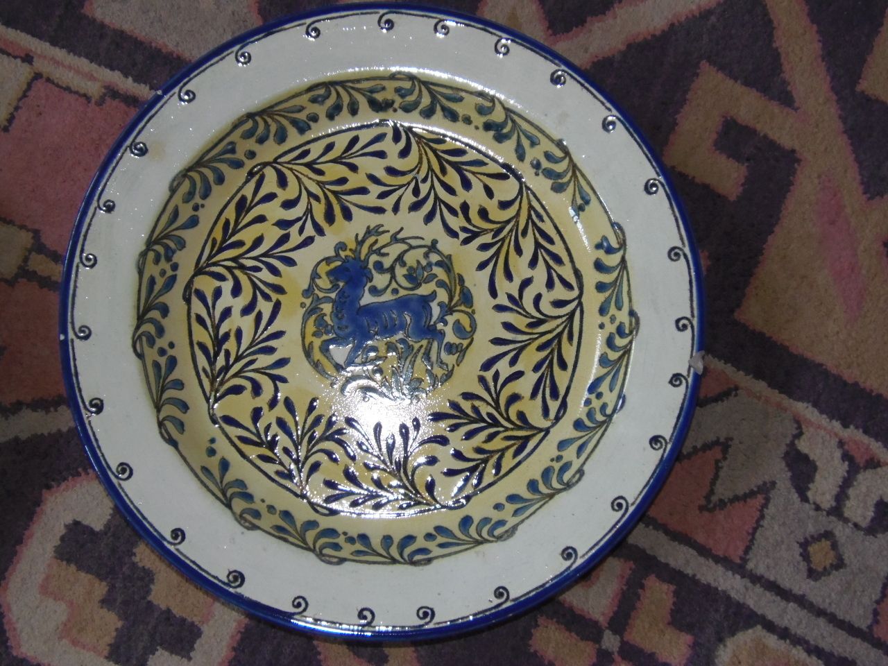 Arts And Crafts Chargers .A Pair Of Doulton Chargers . photo vintage