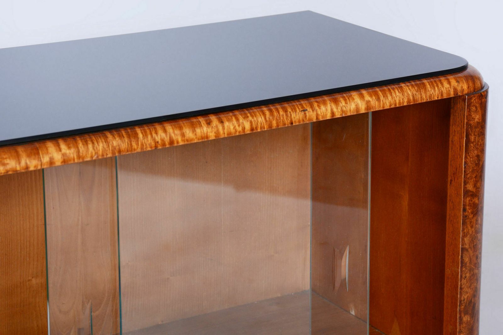 Restored Artdeco Dressing Mirror, Palisandr, Walnut Root Veneer, Revived Original Polish, France, 1920s photo buy
