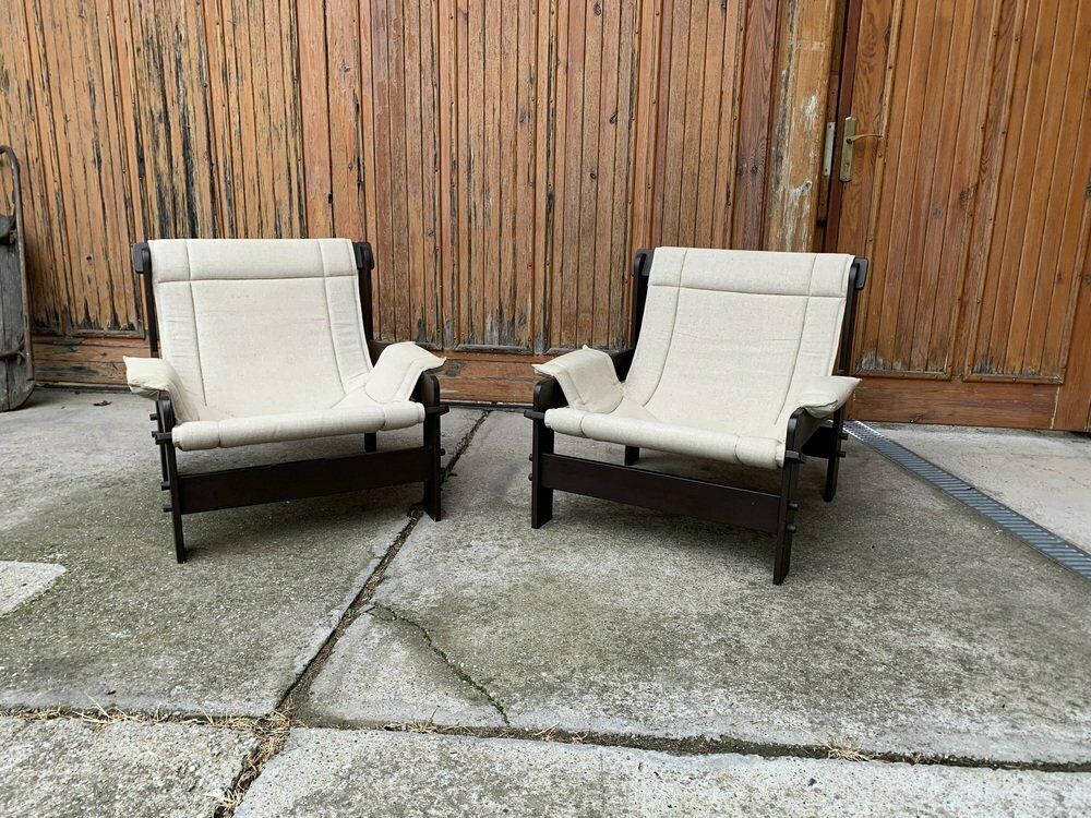 Mid Century Arts & Crafts Armchairs From Képcsarnok, Set Of 2 photo furniture