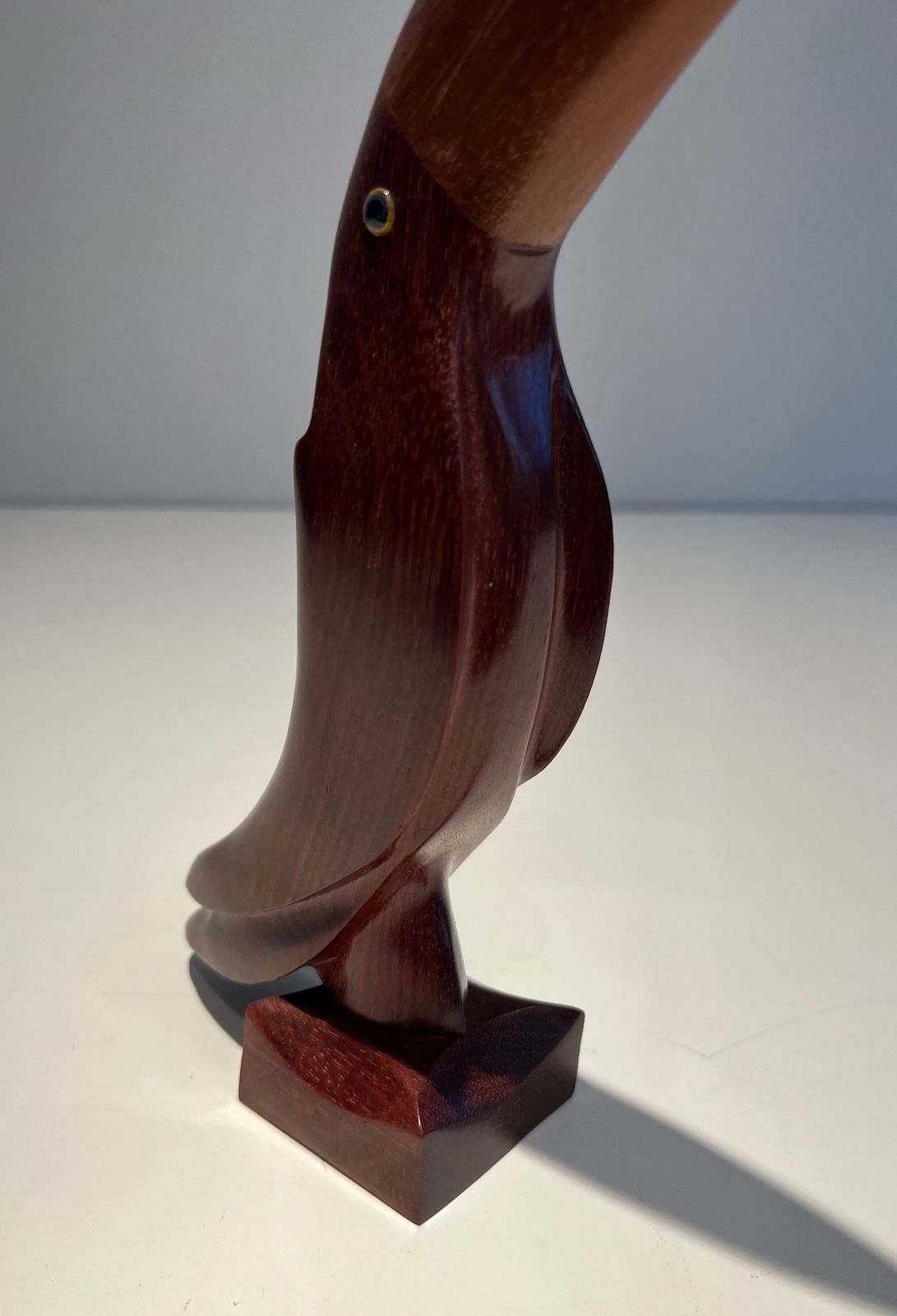 Toucan In Exotic Wood And Glass Eyes photo 480.0
