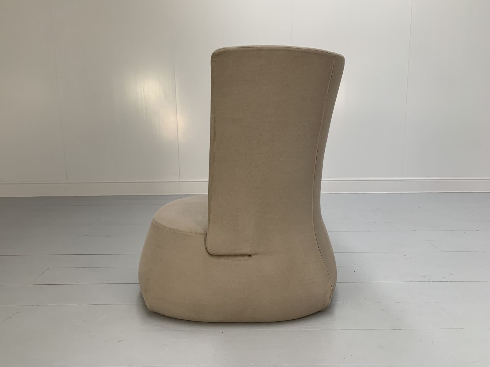 B&B Italia “Fat Sofa Fs91a” Armchair – In Brown Linen photo 1900.0