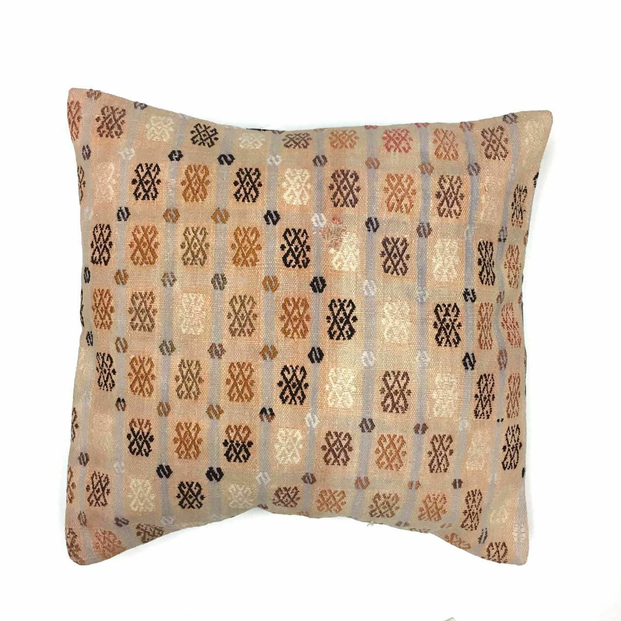 Luxury Wool Turkish Moroccan Colourful Kilim Cushion Covers 60x60cm