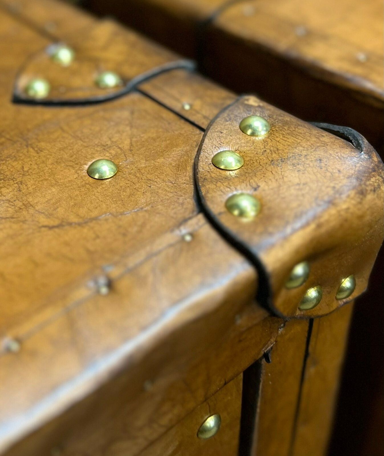Bedroom Furniture, Home Decor, Luxury Tan Leather Nightstands, Vanities photo buy