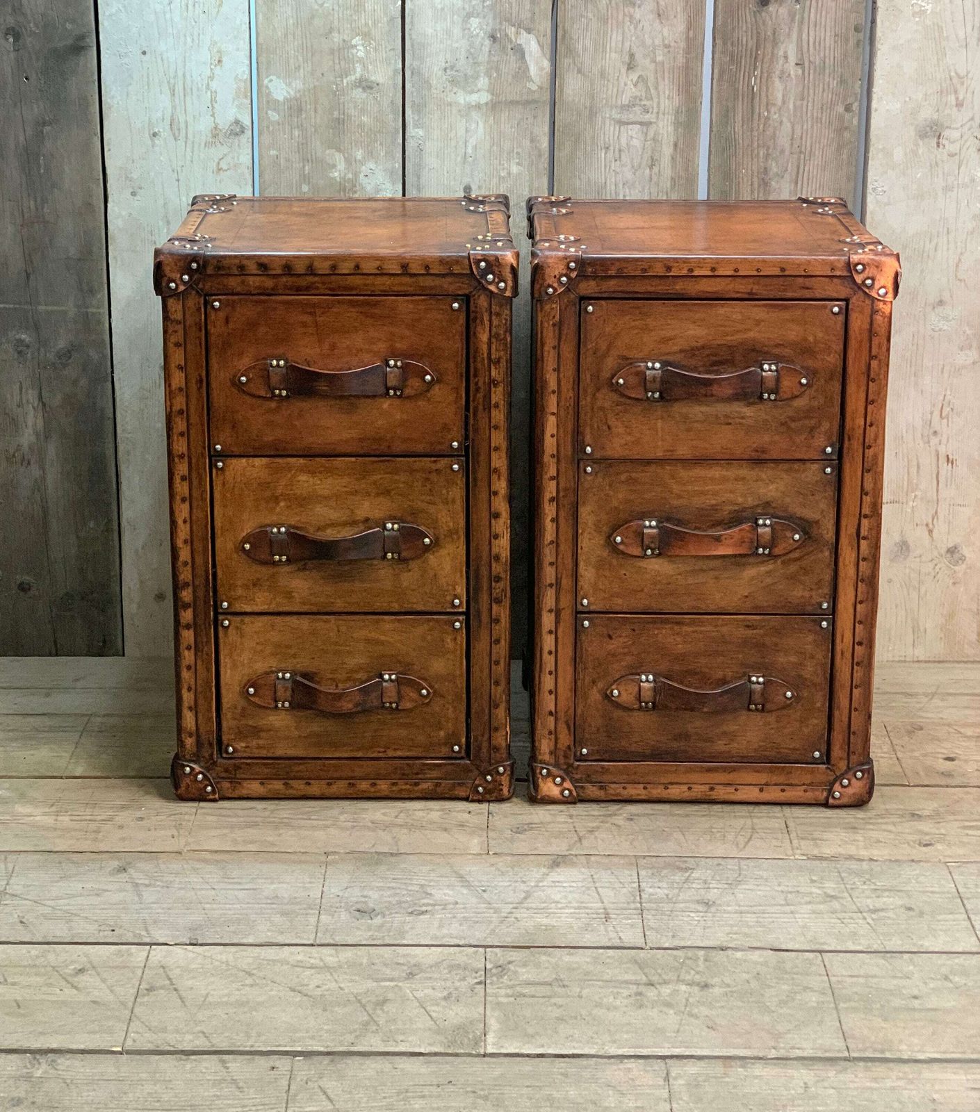 Luxury Leather Nightstand, Bedroom Vanities, Bedroom Decor, Furniture Set photo furniture