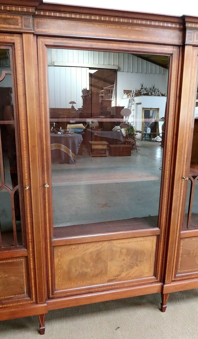 photo buy Mahogany Bookcase, Directoire Taste – Early 20th Century