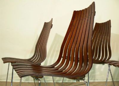 Set Of Four Rosewood 'Scandia' Senior Dining Chairs By Hans Brattrud For Hove Mobler, C1960s photo vinterior