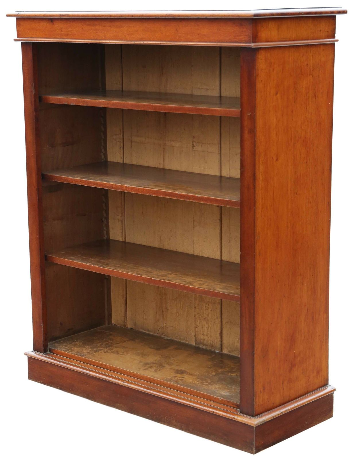 Antique Large Fine Quality 19th Century Mahogany Adjustable Bookcase photo for sale