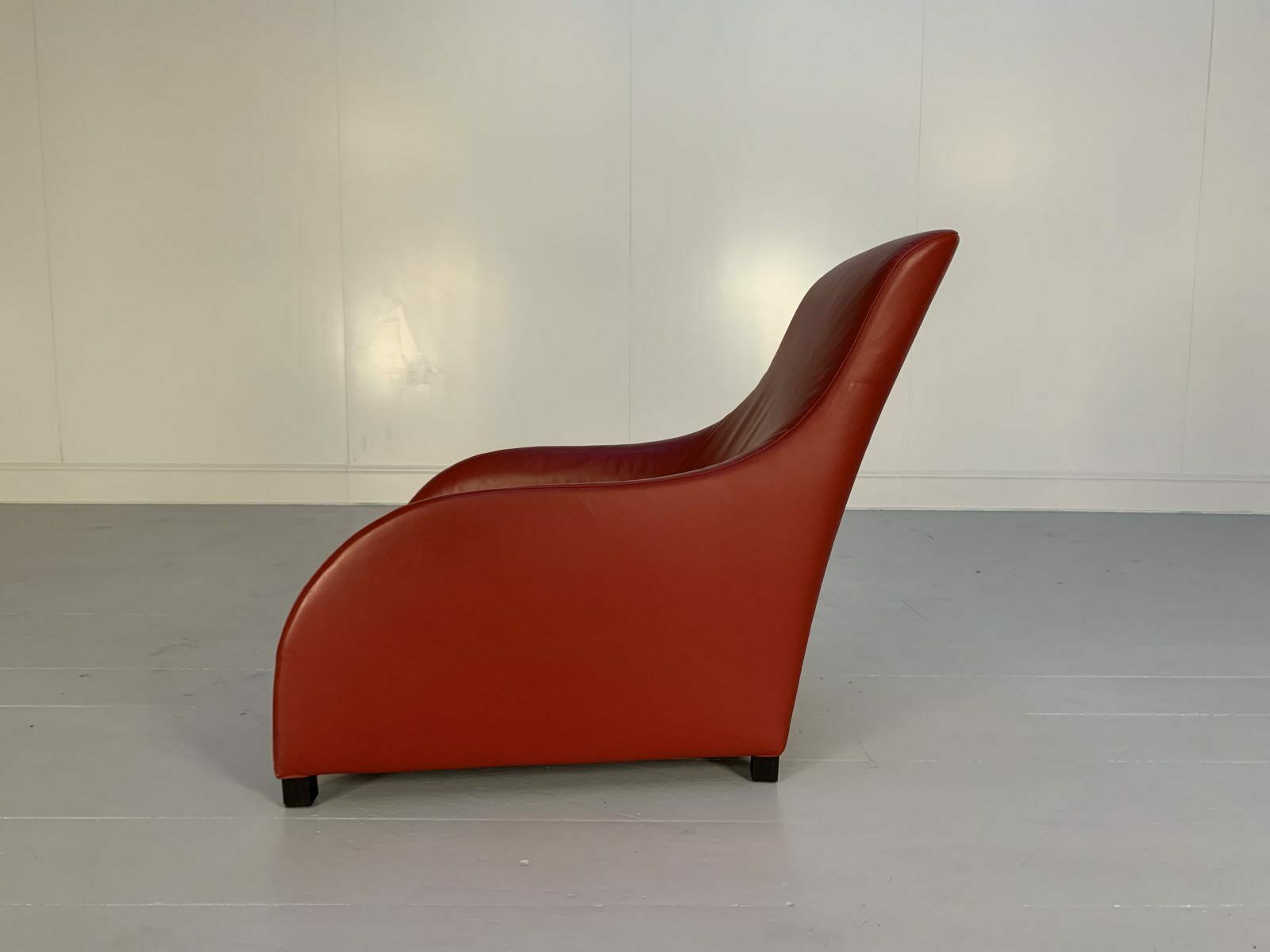 B&B Italia Armchair – “Maxalto Kalos 9750” – In Oxblood “Gamma” Leather photo 19000.0