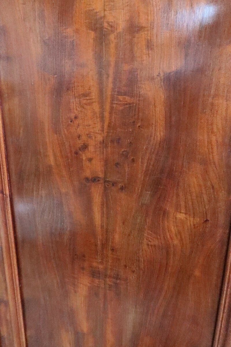 photo for sale Narrow Mahogany Wardrobe – Late 19th Century