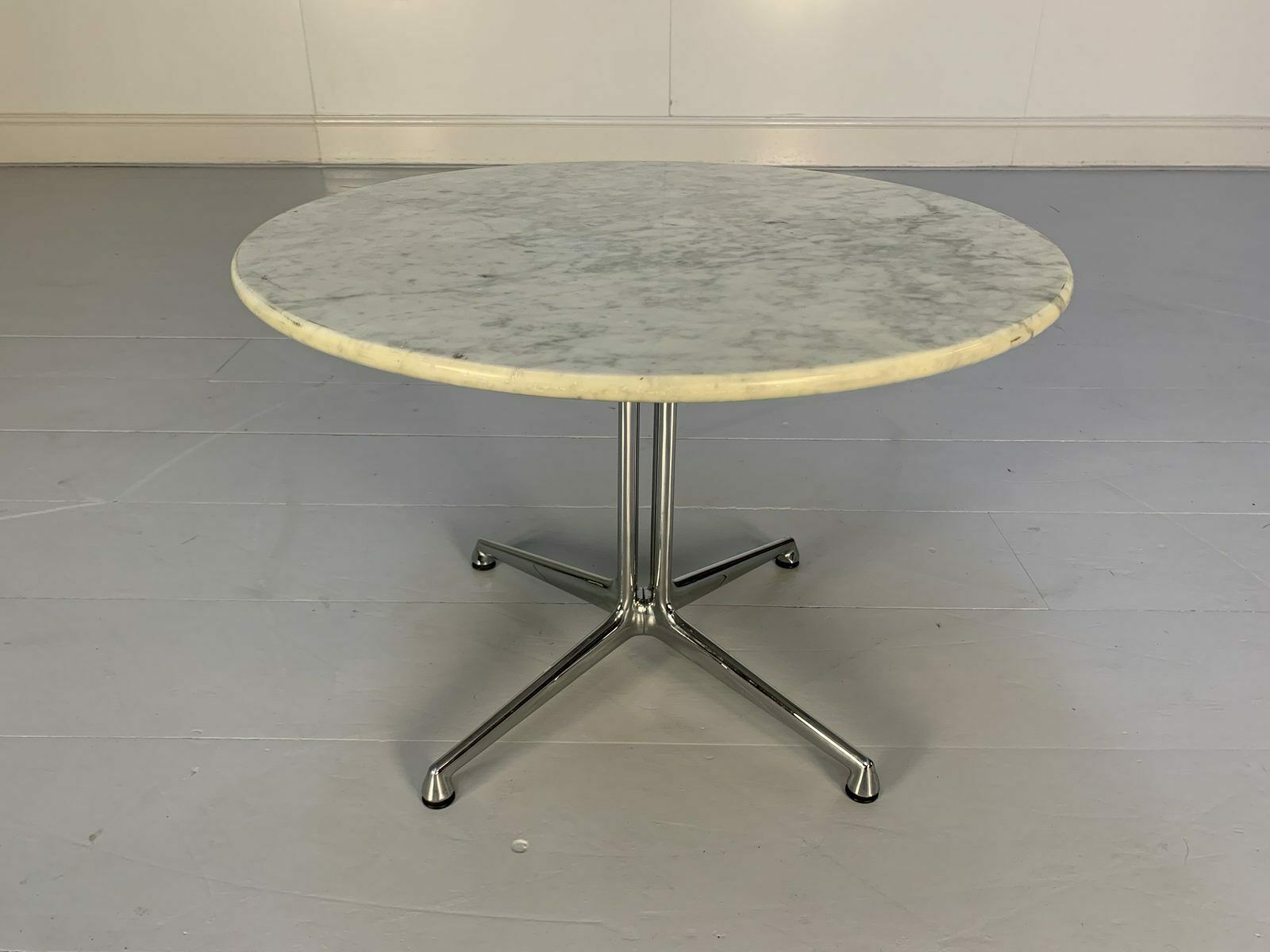 Furniture Vitra “La Fonda” Eames Chair & Marble Table – In Black Hopsack photo