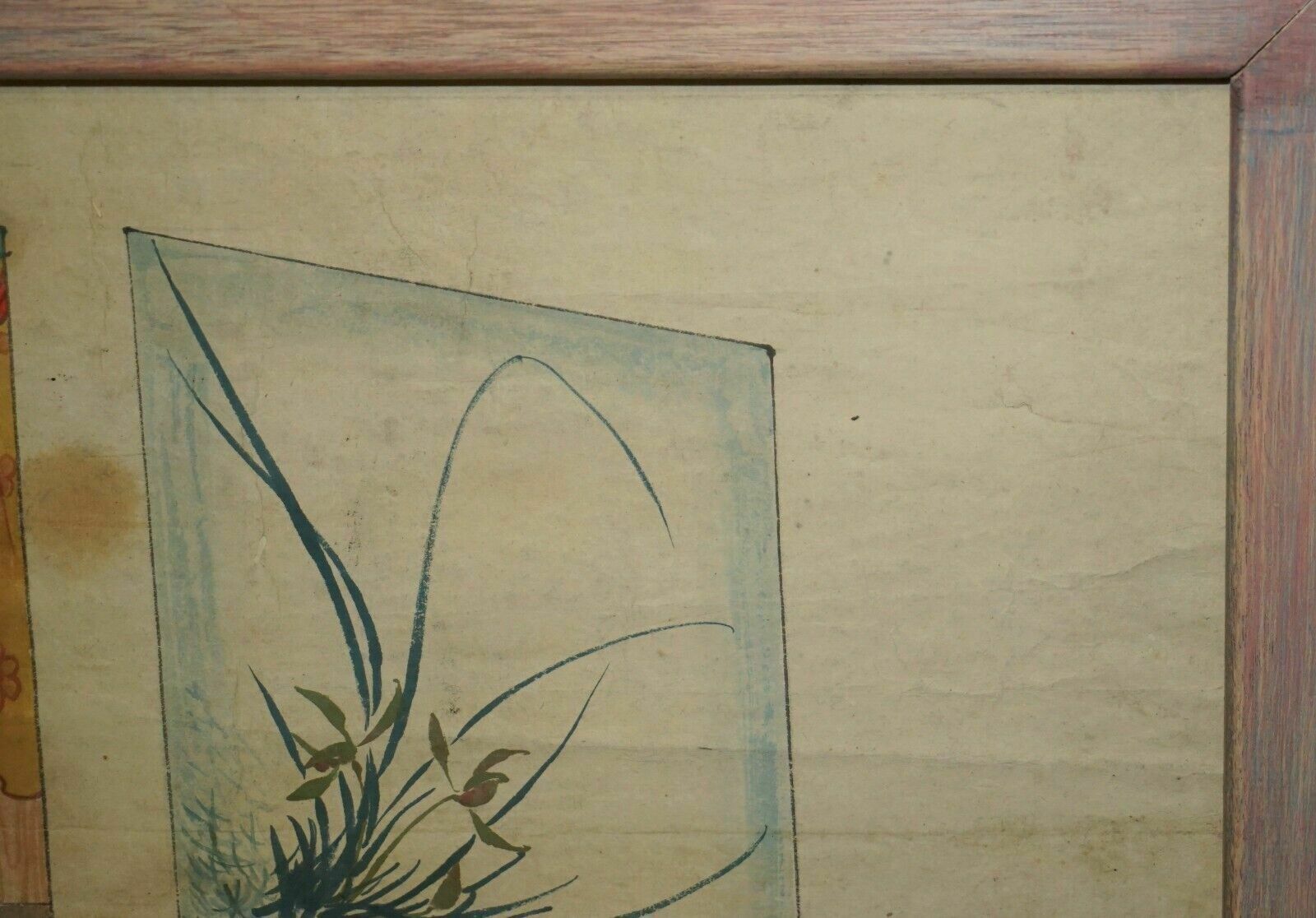 Extra Large 162x113cm Antique Chinese Ancestral Portrait With Lovely Black Frame photo 1850.0