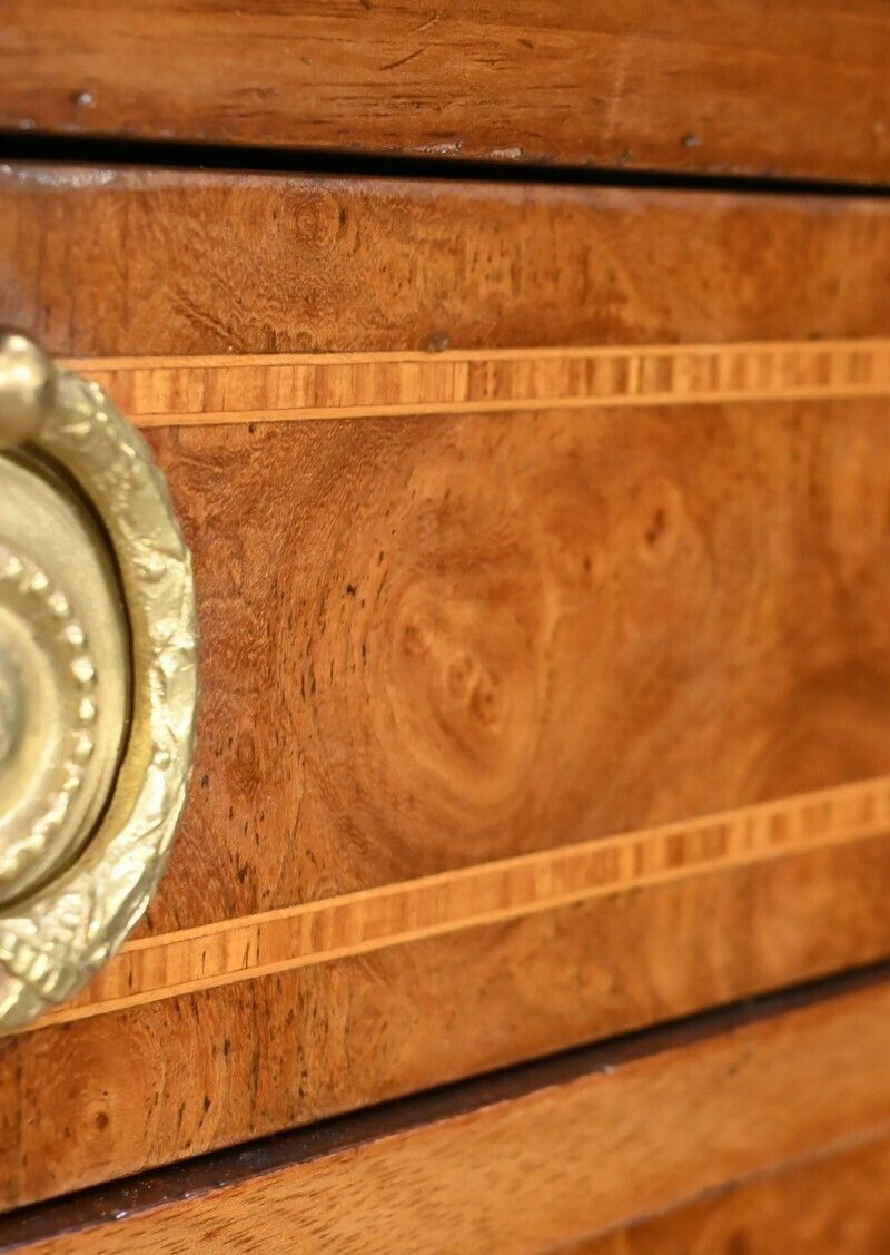 photo for sale Buffet In Thuya Burl And Mahogany, Louis XVI Style – 2nd Part 19th Century