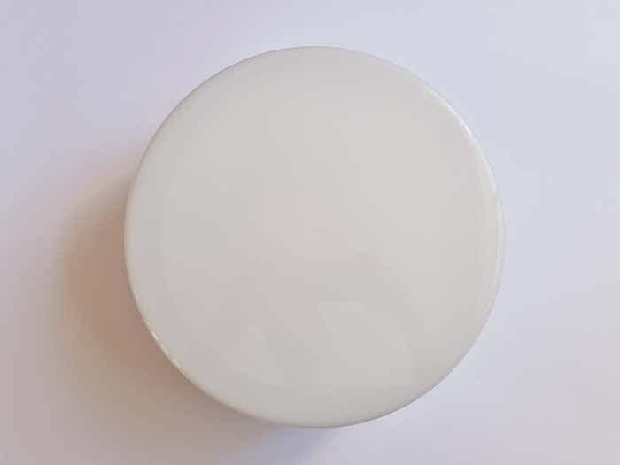 Large Midcentury Flush Mount Milk Glass, Rzb Leuchten, Germany, 1970s photo 226.0