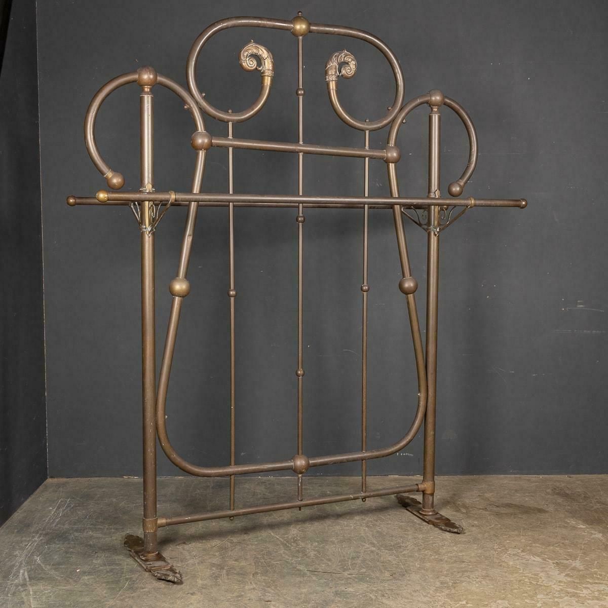 19th Century Victorian Pair Of Brass Coat Stands, C.1890 photo for sale