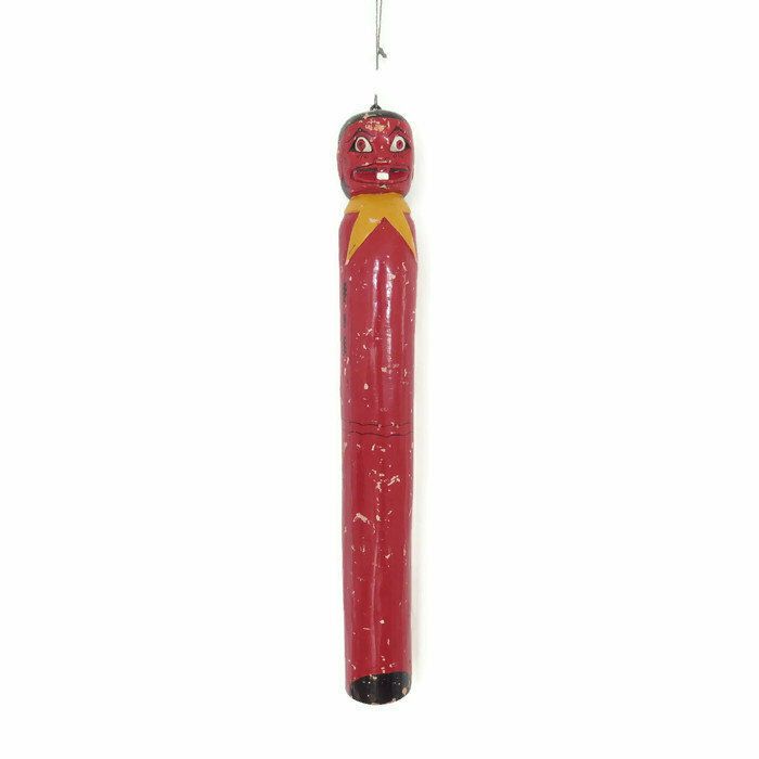 Long South East Asian Tall Wooden Temple Guardian Home Guardian Lacquered Decorative Wooden Statue photo buy