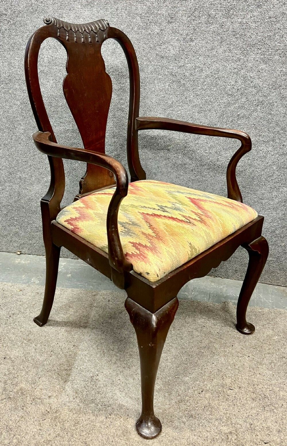 George II Style Mahogany Child's Chair photo for sale