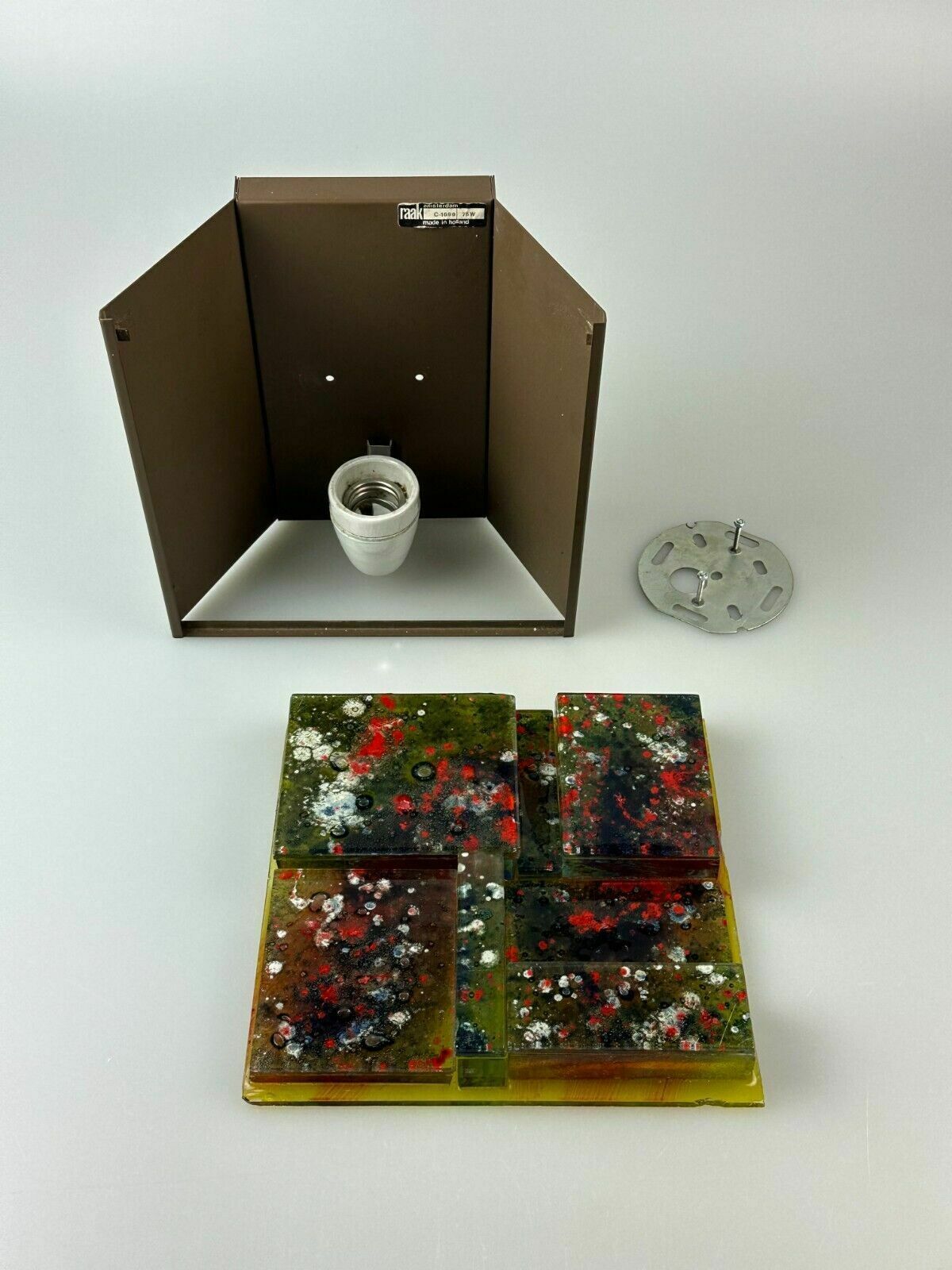 photo for sale 60s 70s Wall Lamp By Willem Van Oyen For Raak Amsterdam Made In Holland