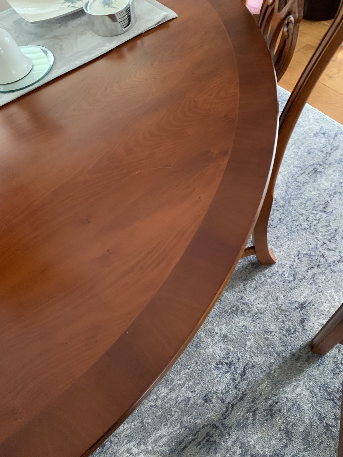 Dining Table And Chairs   Chippendale Style.  Never Used photo for sale