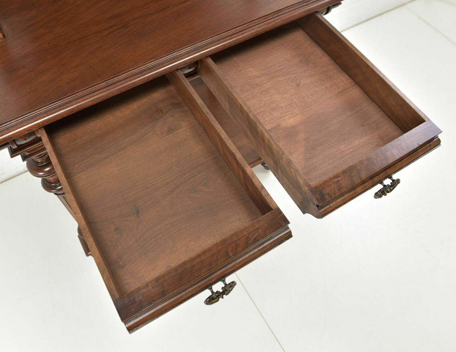 Antique Console Table Restored Wilhelminian Style Walnut Sideboard Wall Table Secretary photo 1220.0