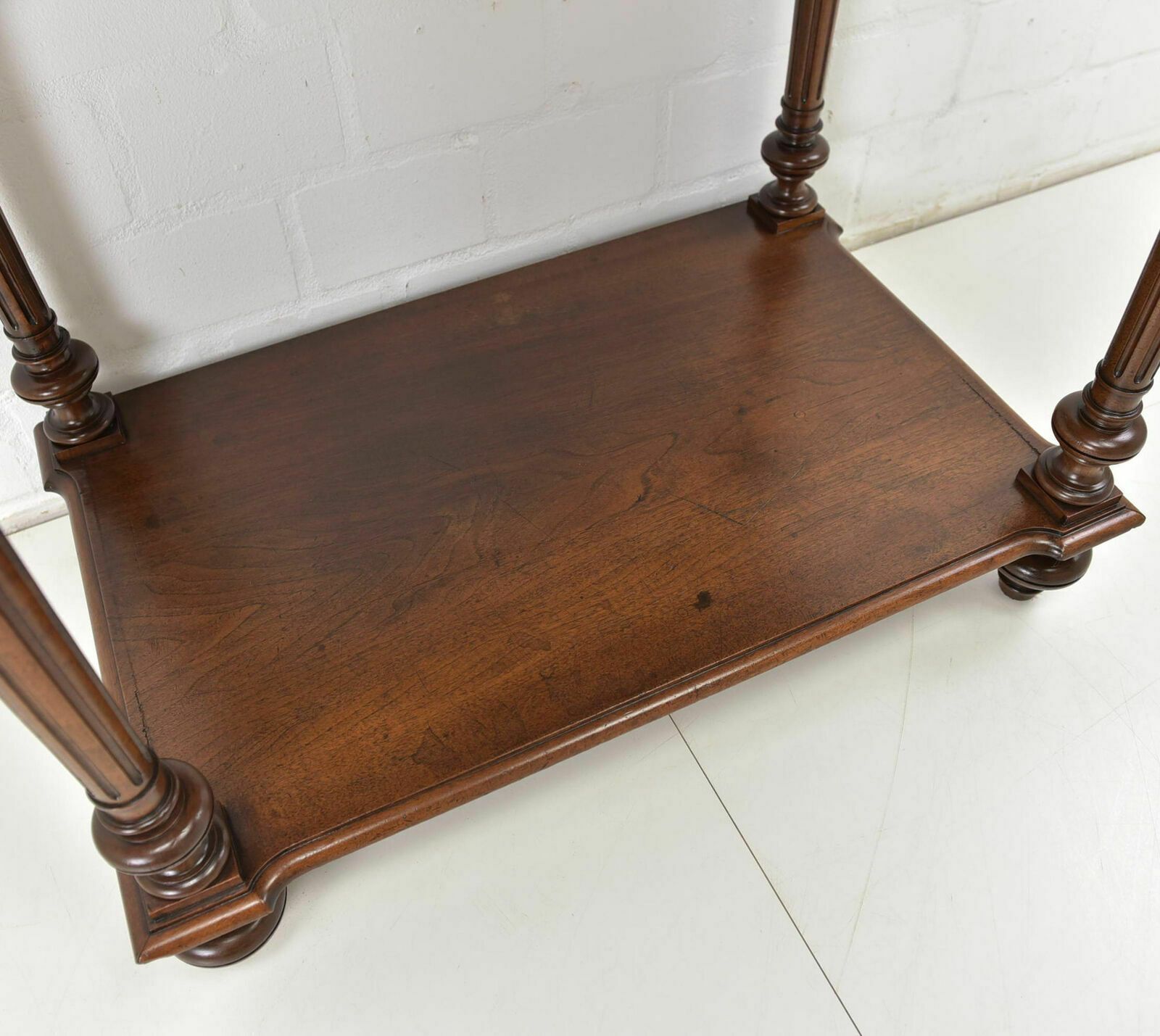 Antique Console Table Restored Wilhelminian Style Walnut Sideboard Wall Table Secretary photo vinterior