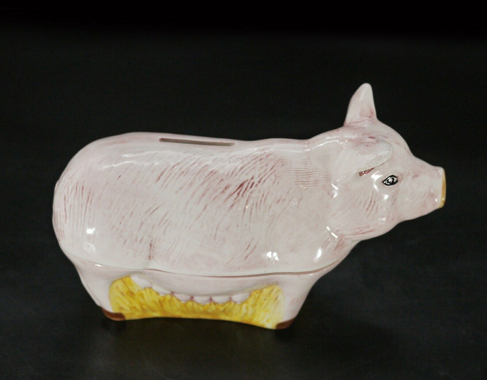 French Ceramic Pig Money Box Terrine By Michel Caugant photo buy