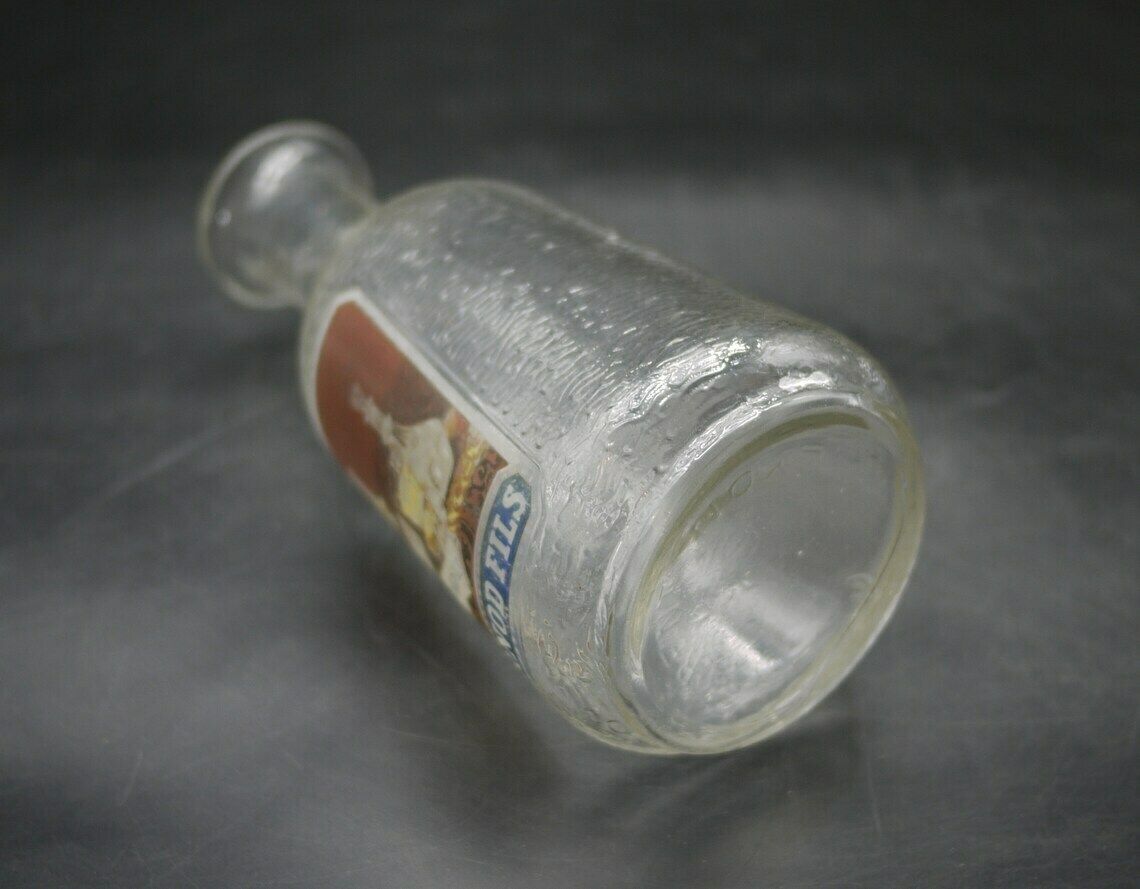 Pernod Fils Antique Glass Decanter   Advertising Chromo Pernod photo vinterior
