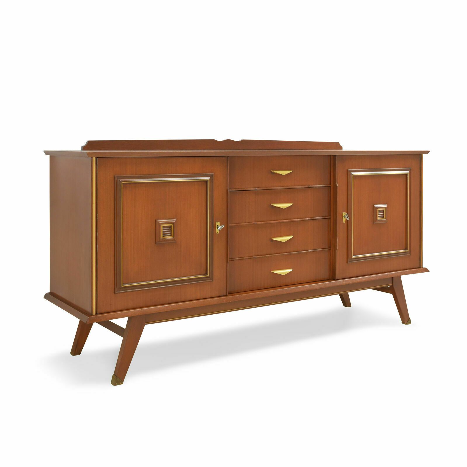 Retro! Sideboard Restored Mid Century 50s 60s Vintage Mahogany