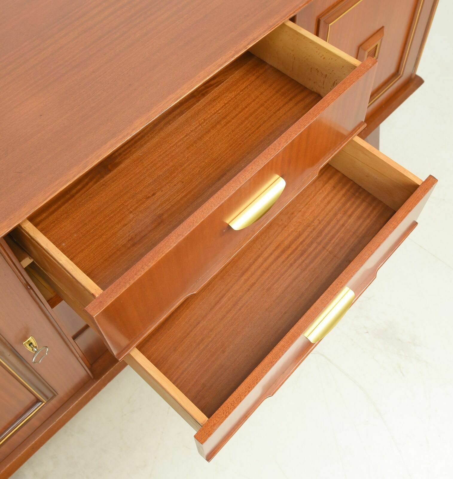 Retro! Sideboard Restored Mid Century 50s 60s Vintage Mahogany photo 1391.0