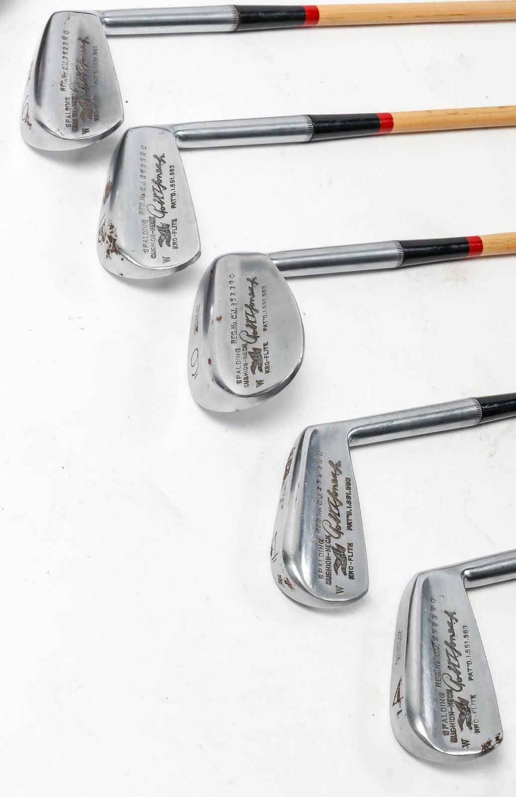 Suite Of 10 1930s Golf Clubs., Vintage photo 2524.0