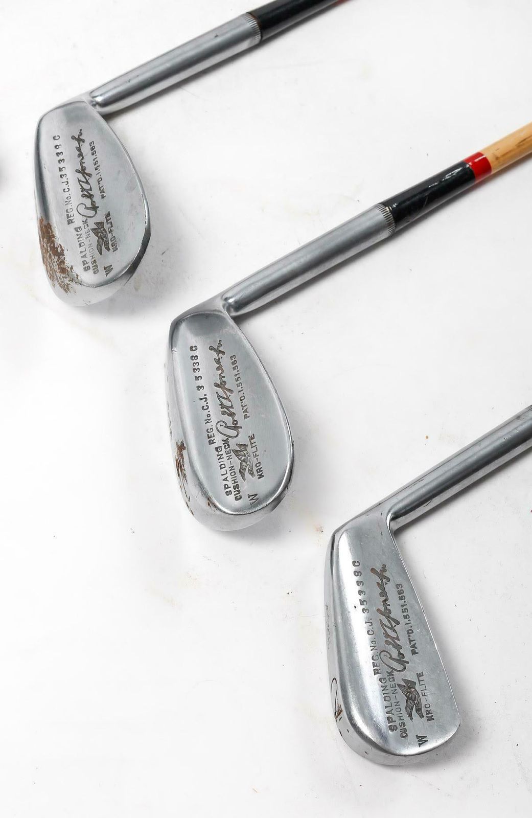 Suite Of 10 1930s Golf Clubs., Vintage photo vinterior