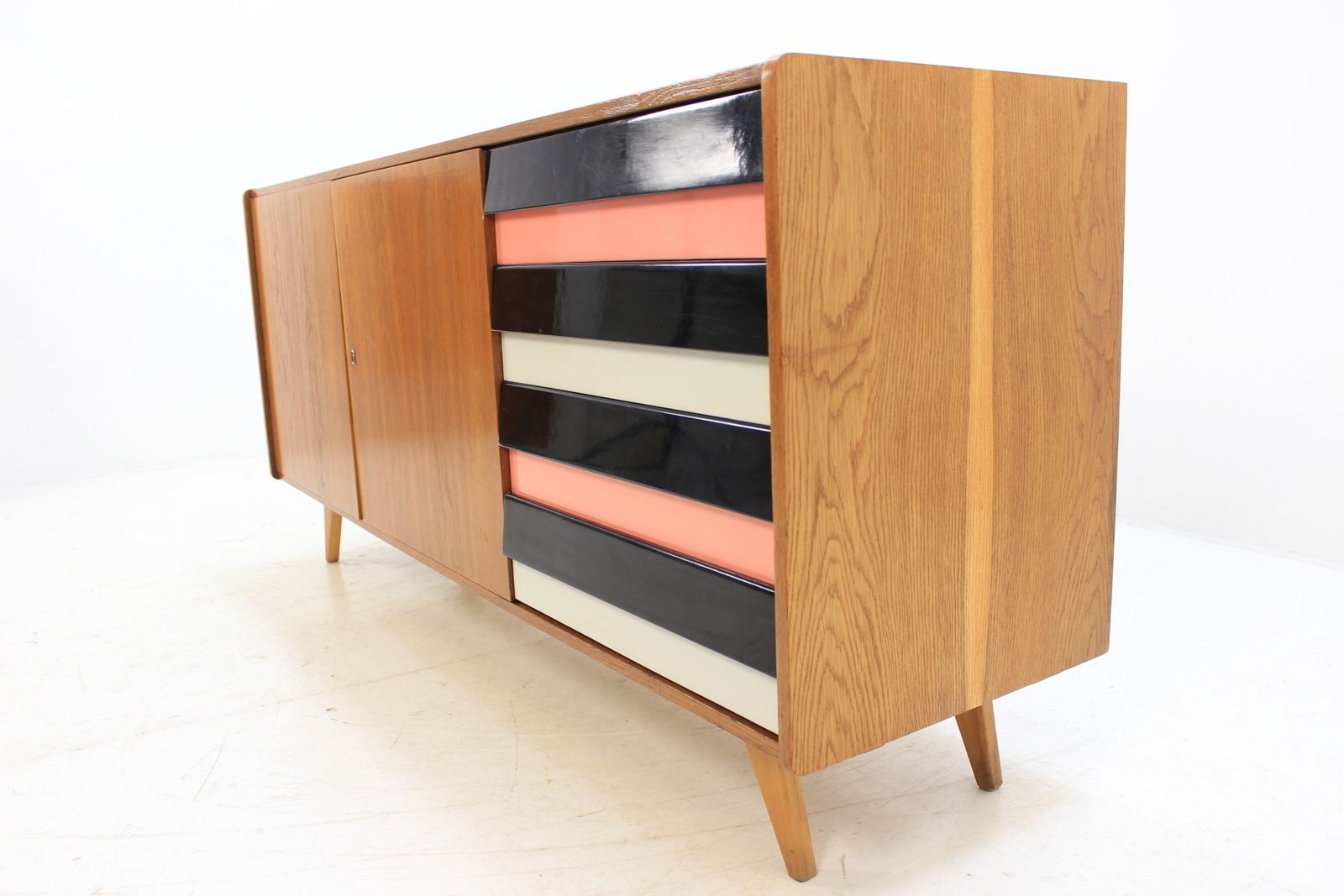 Mid Century Long Sideboard, Jiri Jiroutek, 1960s.