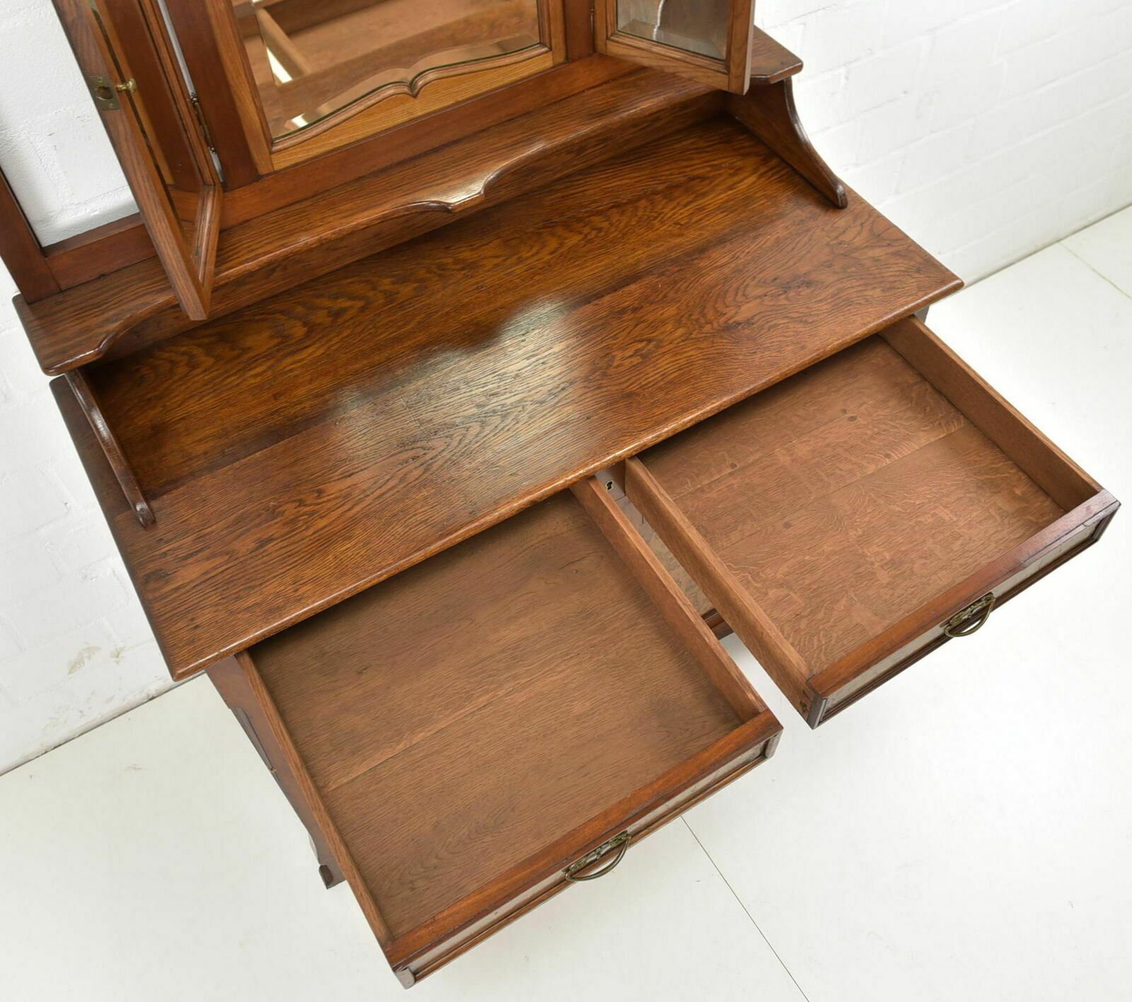 Antique! Mirror Dresser Restored Art Nouveau Art Nouveau Around 1915 Mahogany photo buy