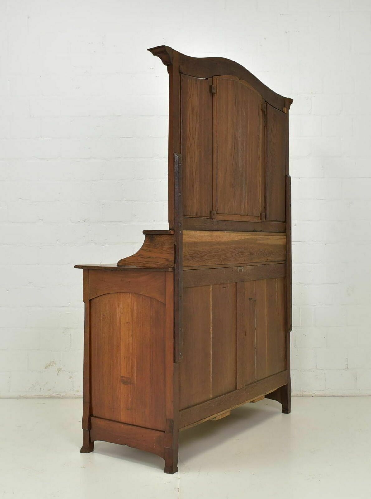 Furniture Antique! Mirror Dresser Restored Art Nouveau Art Nouveau Around 1915 Mahogany photo