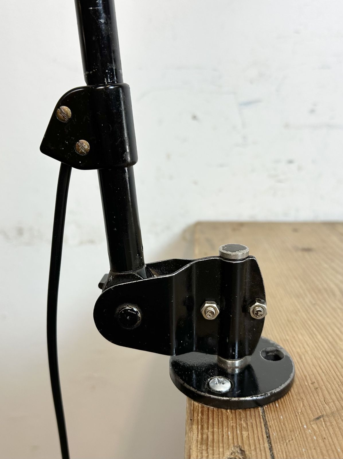 photo vintage Industrial Ddrp Desk Or Wall Lamp By Curt Fischer For Midgard, 1930s