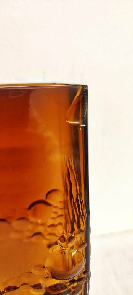 Italian Glass Vases, 1970s, Set Of 2 photo vinterior