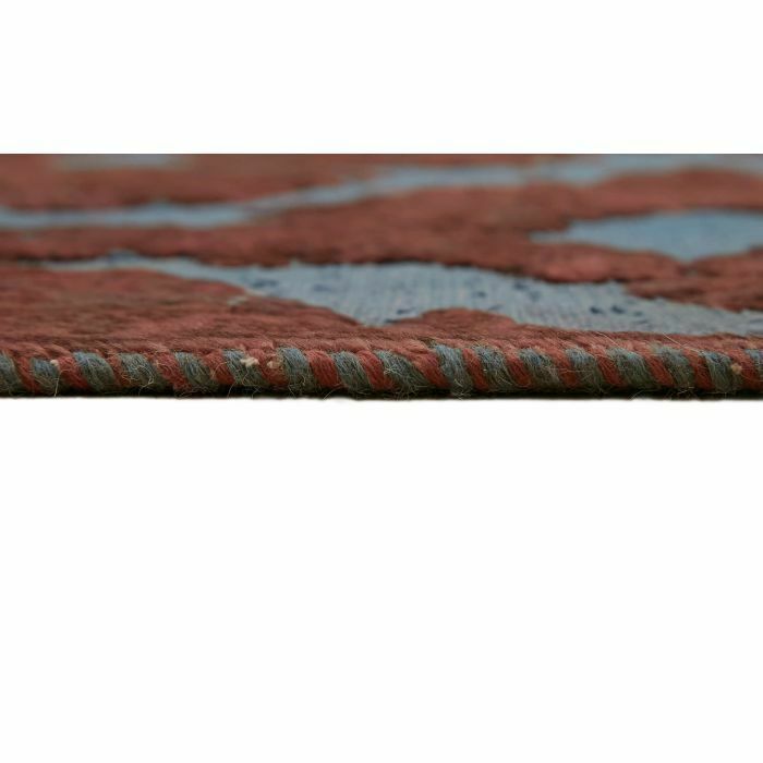 photo vintage Handmade Brown Overdyed Large Area Rug 283 Cm X 388 Cm