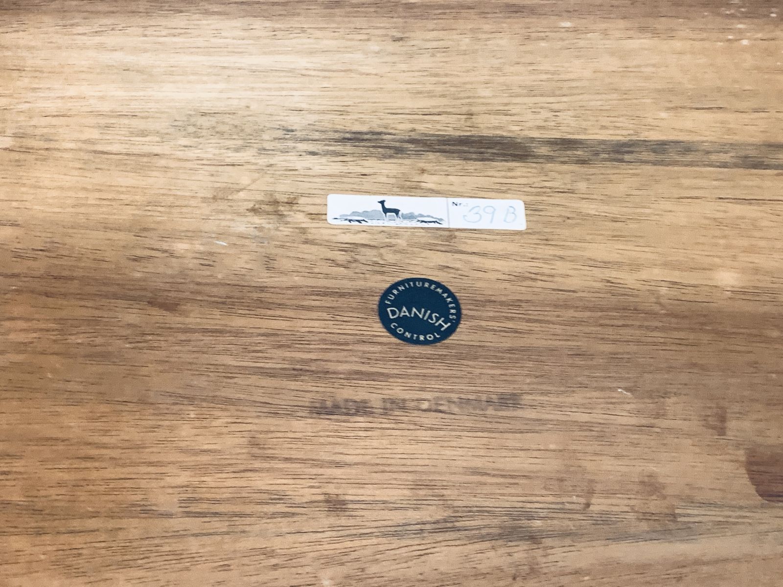Sevrin Hansen 39a And 39b Nesting Table Set In Teak Danish Mid Century photo for sale