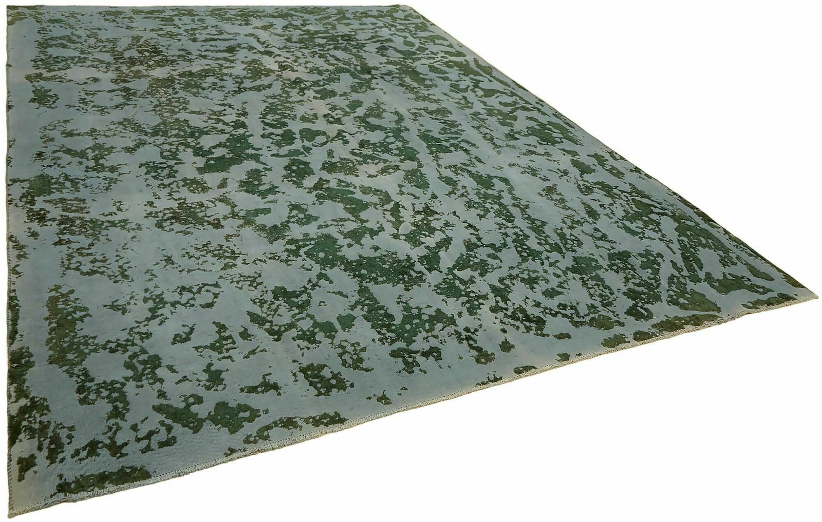 Handmade Grey Overdyed Large Area Rug 280 Cm X 379 Cm photo Textiles