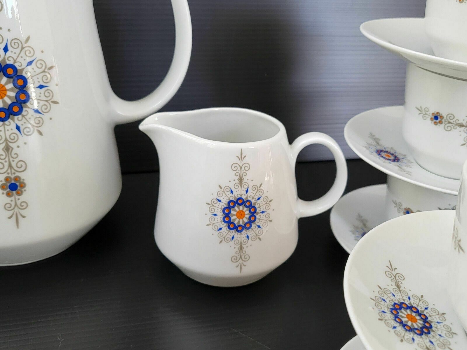 Vintage Koffieservies 1970 – Porselein Bareuther Waldsassen Bavaria Germany, Jaren 1970 photo 227.0