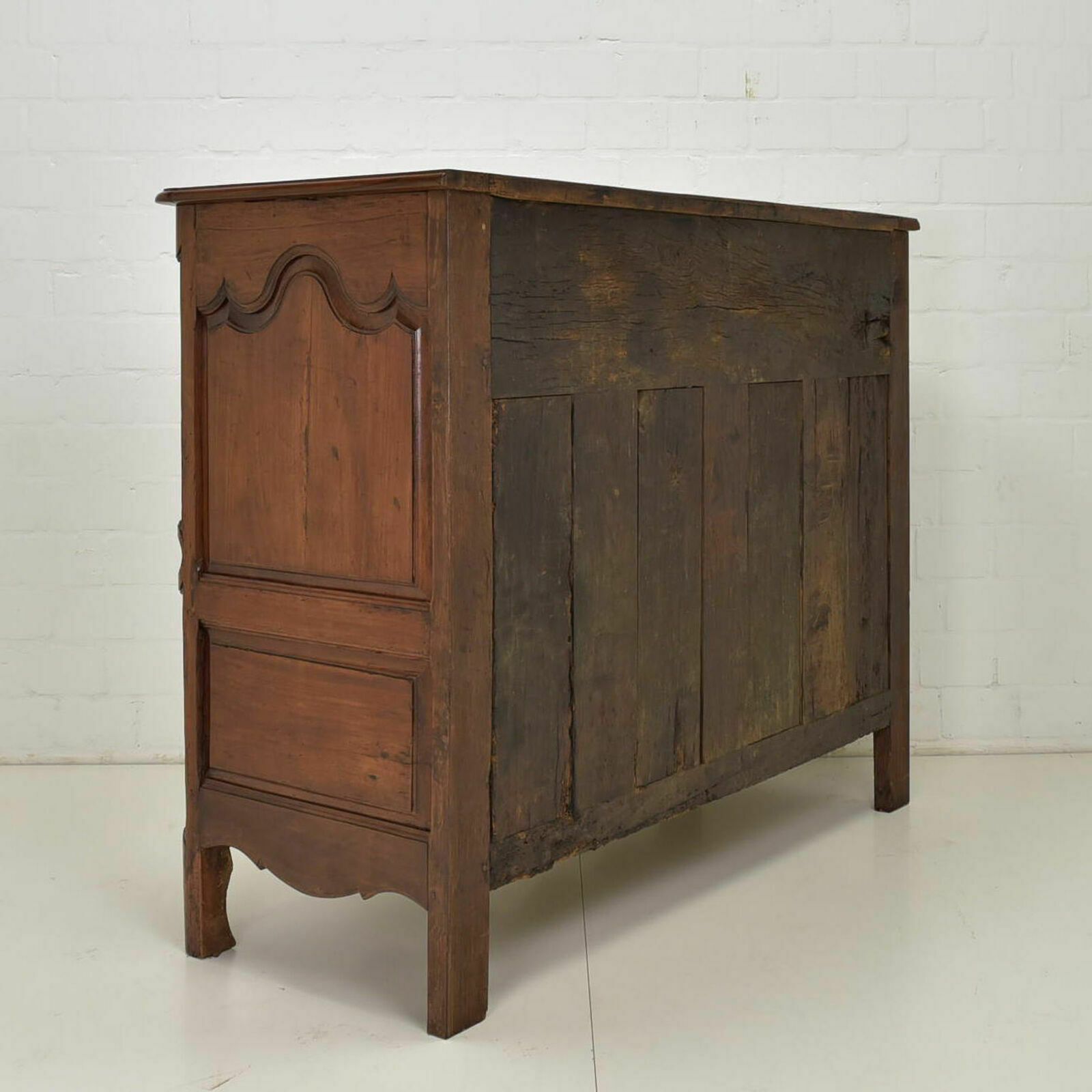 1941.0 Antique! Sideboard Restored Rococo Louis XV Around 1760 Cherry Wood Sideboard Chest Of Drawers photo