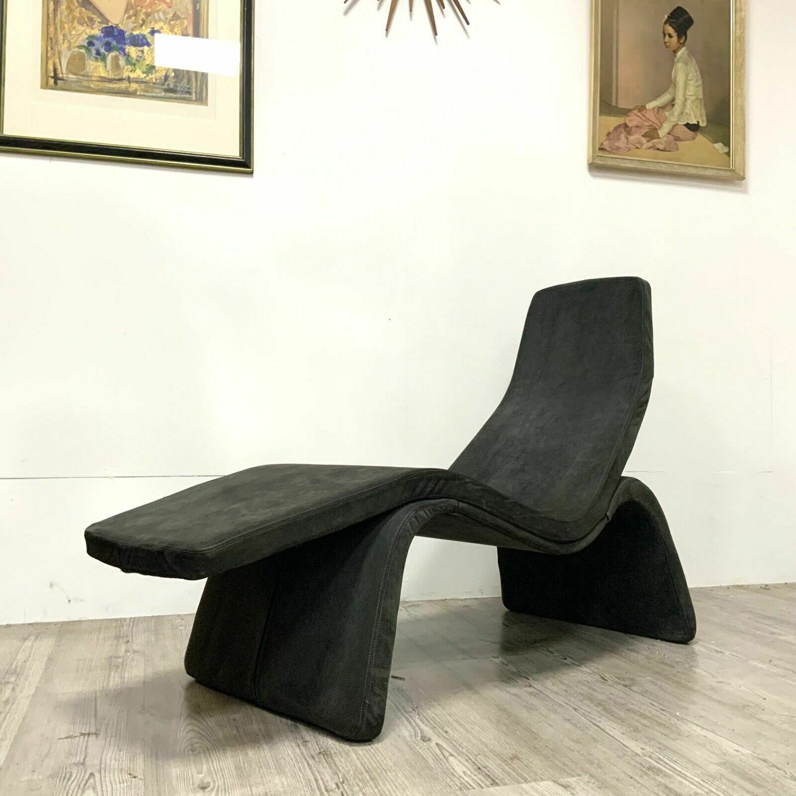 Completely Original Chaise Longue 'Long Chair' By Designer Warwick Evans