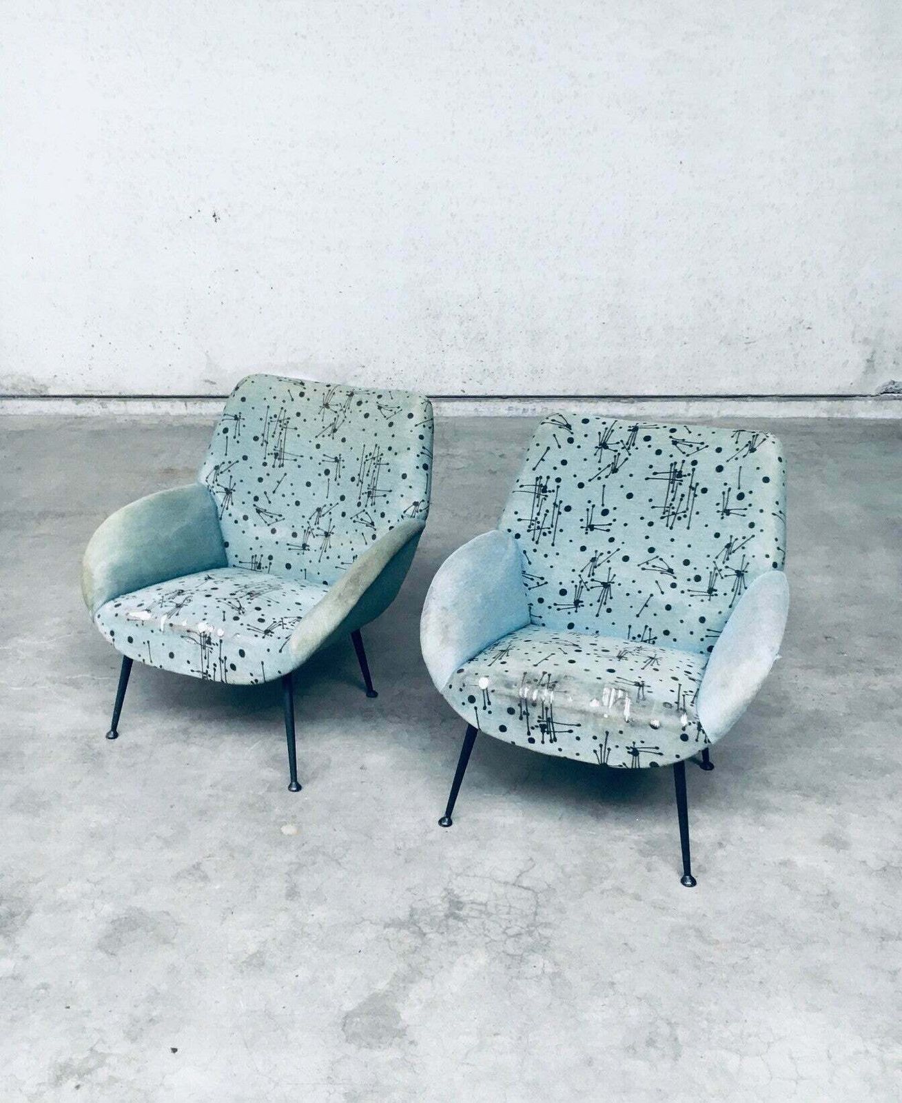 Midcentury Modern Design Model 121 Lounge Chair Set By Theo Ruth For Artifort, 1956 photo Furniture