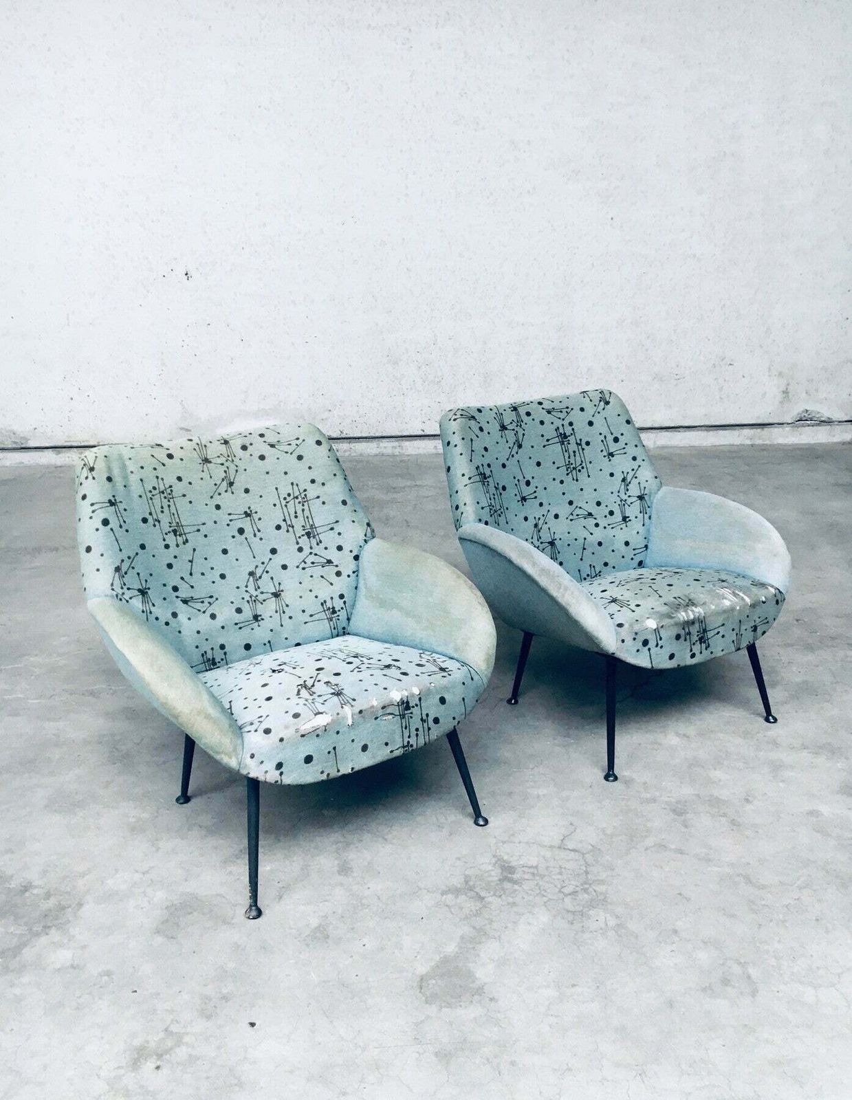 Furniture Midcentury Modern Design Model 121 Lounge Chair Set By Theo Ruth For Artifort, 1956 photo