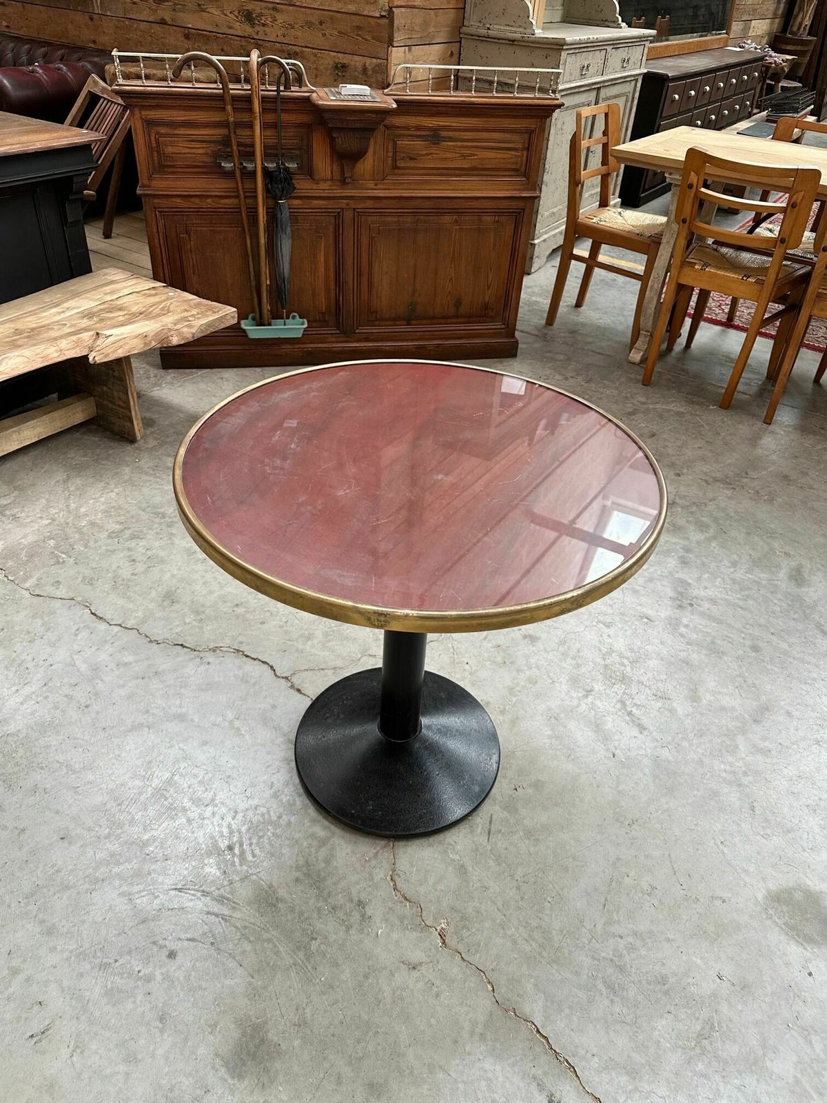 Xxth Century Bistro Table, Early 20th Century photo Furniture
