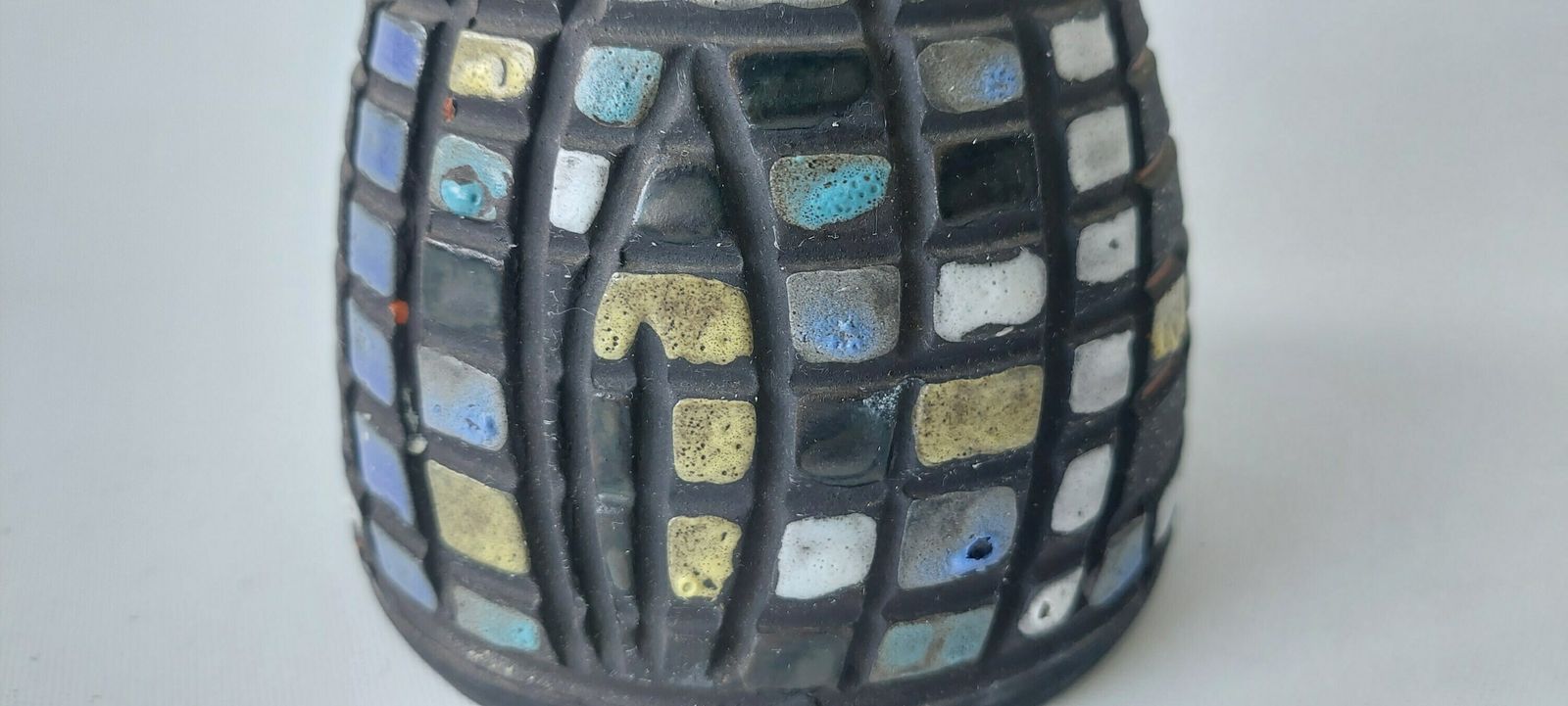 Rare Dutch D.O.K. Vase In The Style Of Capron With A Gothic Decor photo 158.0