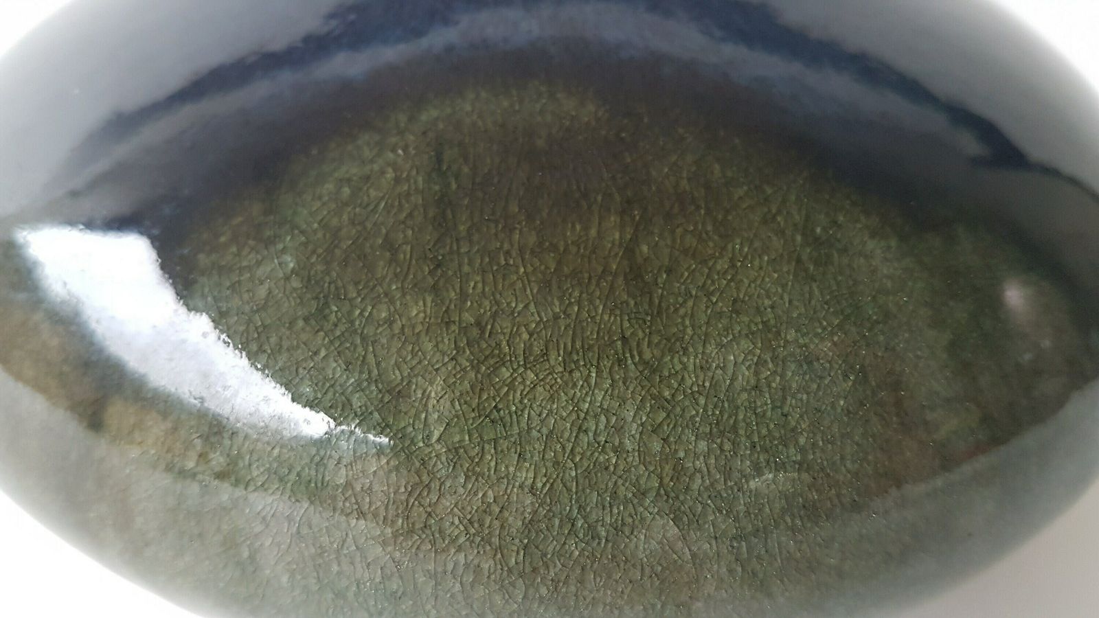 Ernst Stauber Ufo Shaped Vase With A Crystal Salt Glaze photo 244.0