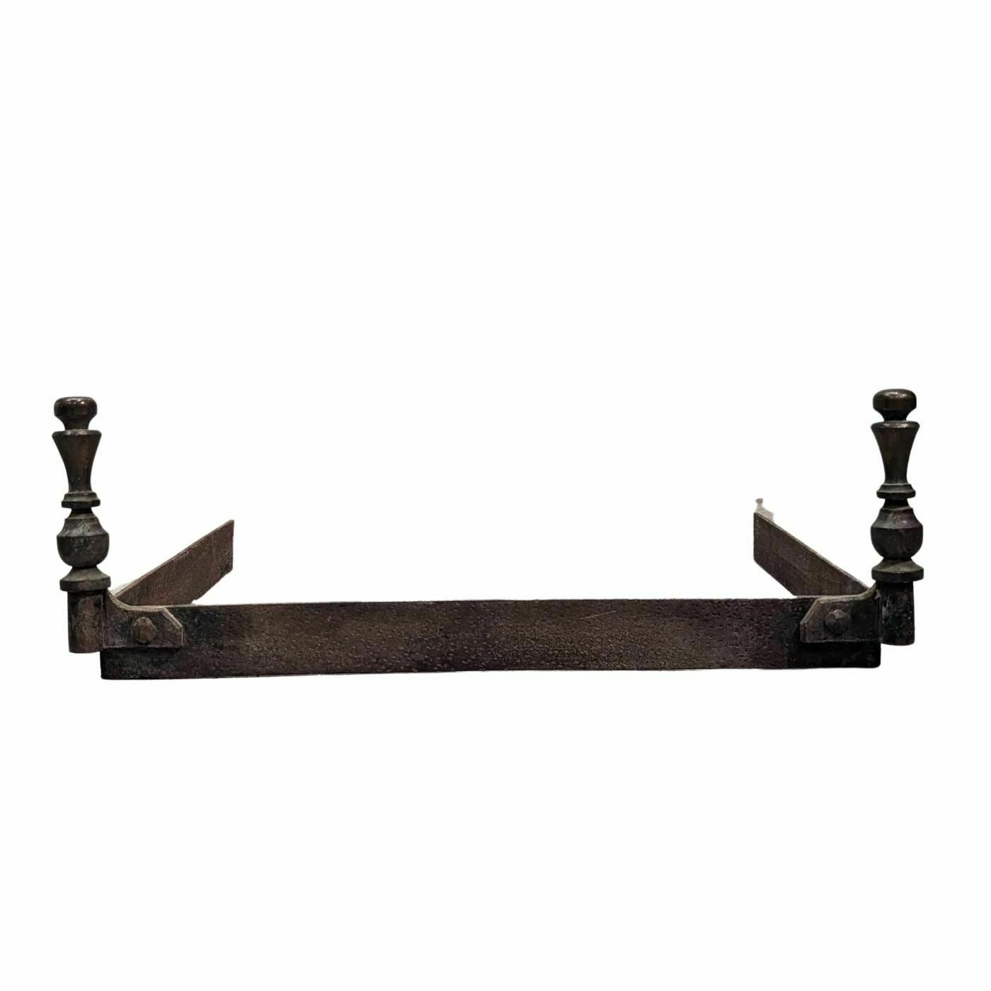 Landsmen In Wrought Iron Of The Period 18th (Pair) photo for sale